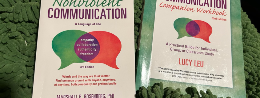 Photo of the two books being studied in new book club.